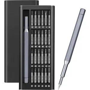 25-in-1 Small Precision  Set, Professional  Mini  Tool Kit, Mini Repair Set for Glasses, Watch, Computer, Laptop, Phone, Macbook,