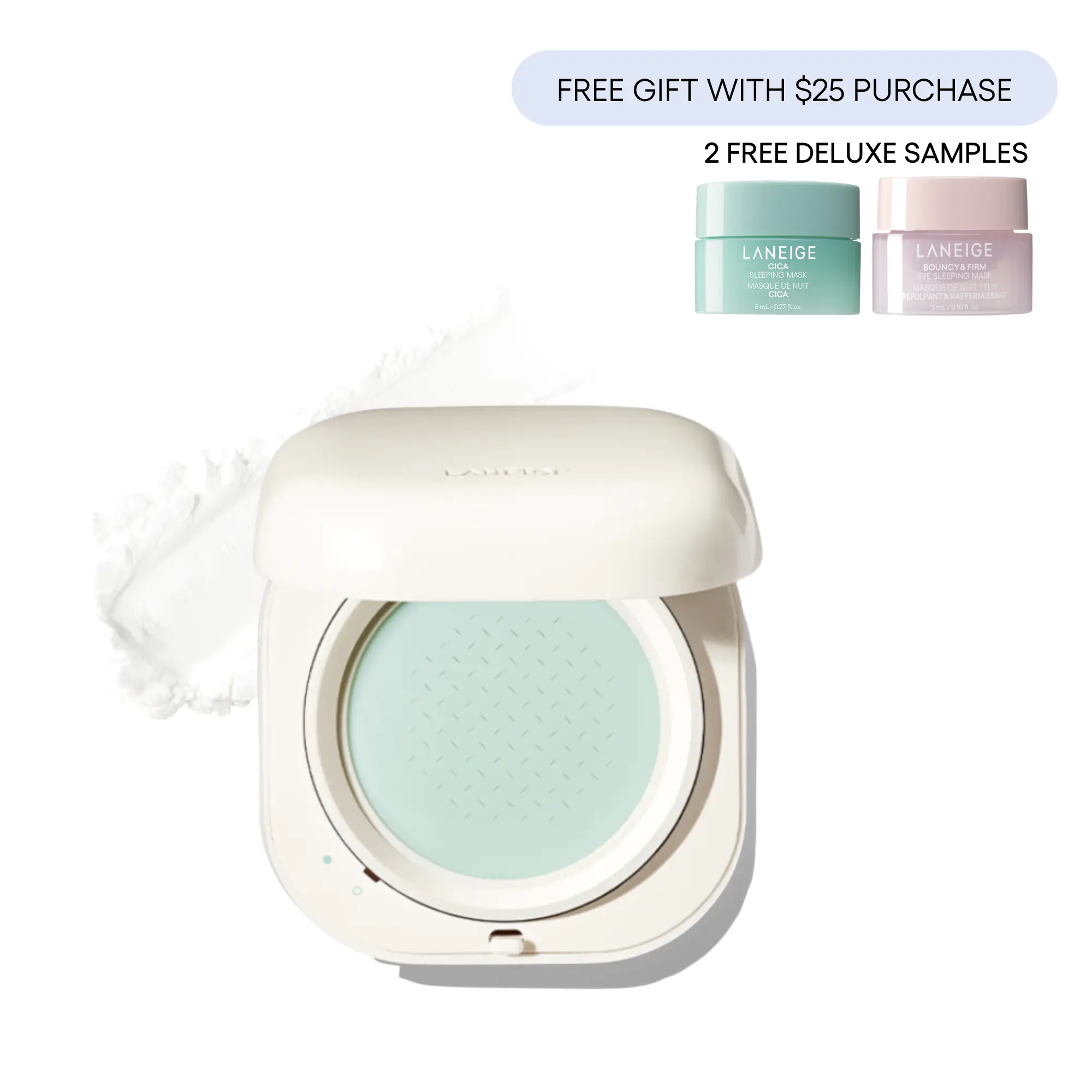 Laneige Neo Blurring Powder, Hyaluronic Acid, Semi-Matte, Skincare Powder, Makeup, Visibly Smooth