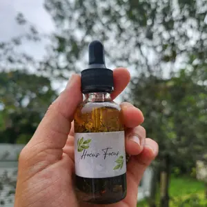 Hocus Focus Energy Amplfying and Directing Spell Oil - Dropper Bottle or Roll On