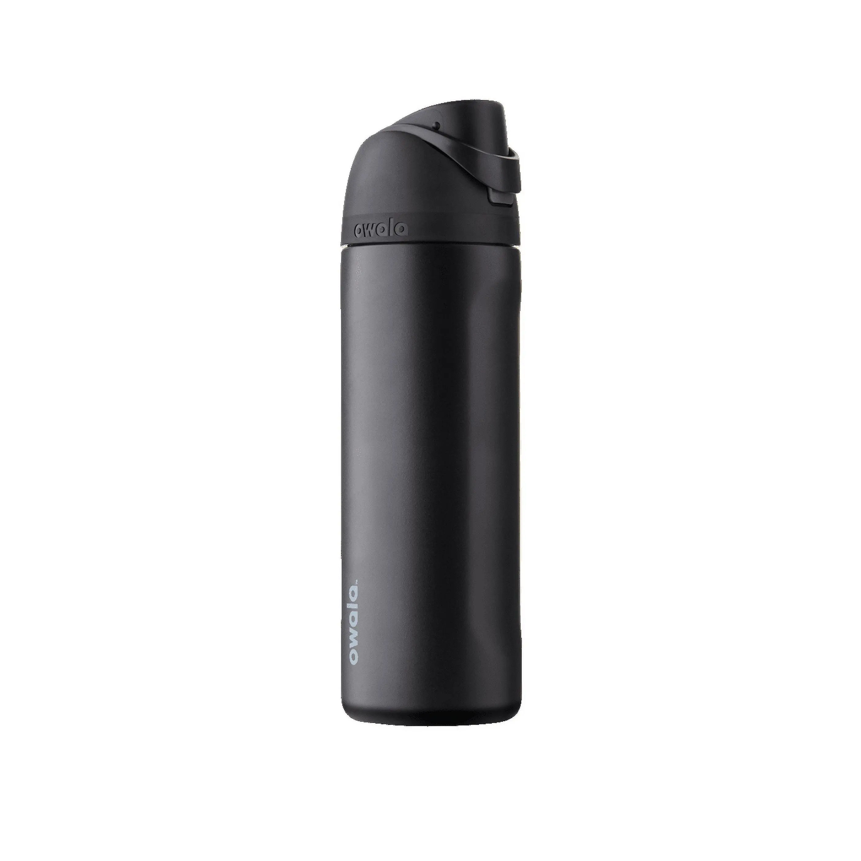 Owala FreeSip Stainless Steel Water Bottle, 24oz, Very Very Black Owala FreeSip Stainless Steel Water Bottle, 24oz, Very Very Black