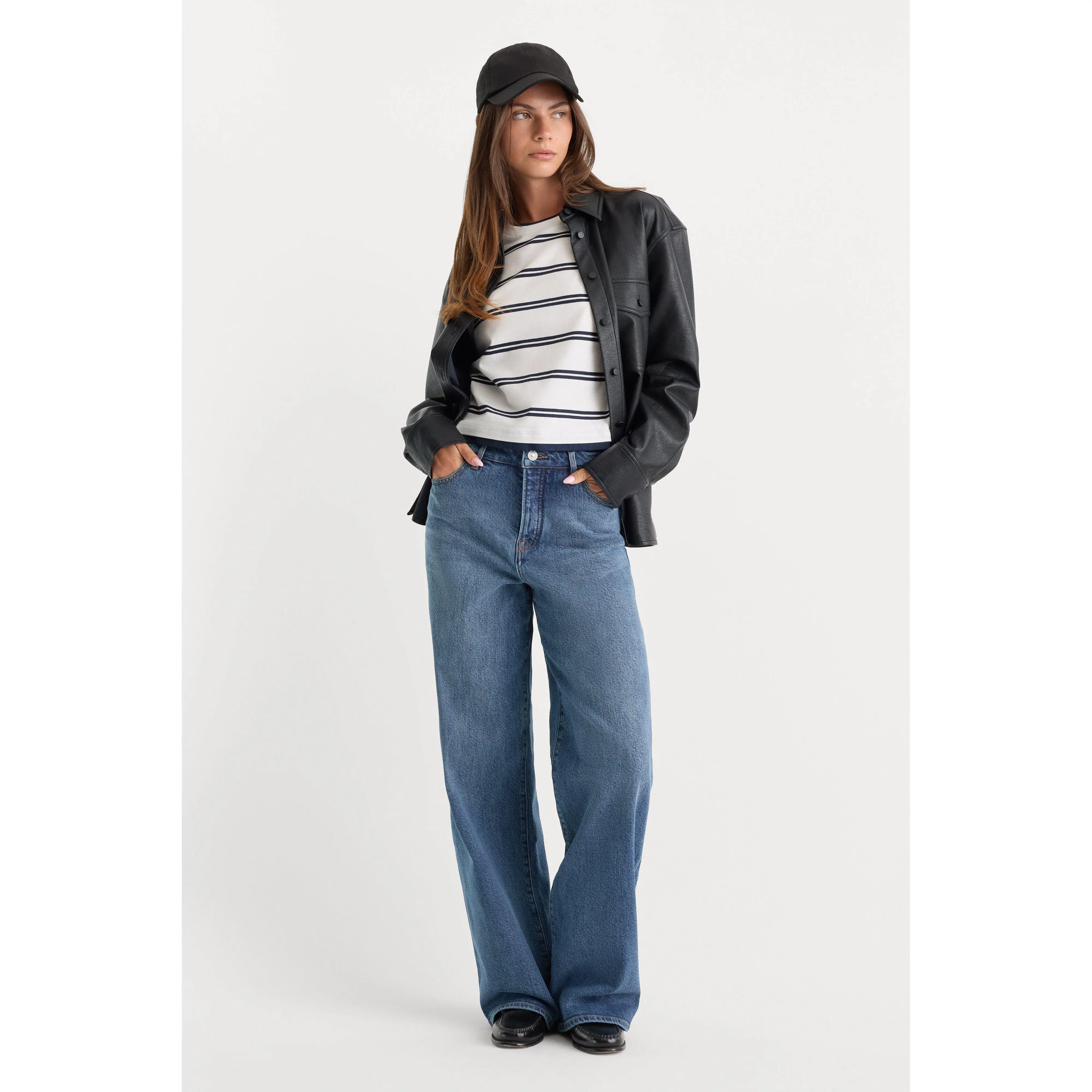 VINTAGE HIGH RISE WIDE LEG JEANS | WESTGATE