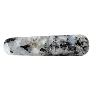 Rainbow Moonstone Crystal Massager – Intuition, Emotional Balance &amp; Inner Peace