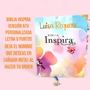 Biblia Inspira Personalizada Versión NTV (Tapa dura de SentiPiel)