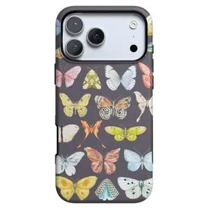 Midnight Monarch Phone Case, Dark Butterfly Aesthetic Design, Elegant Night Protective Cover, Trendy Gift Idea