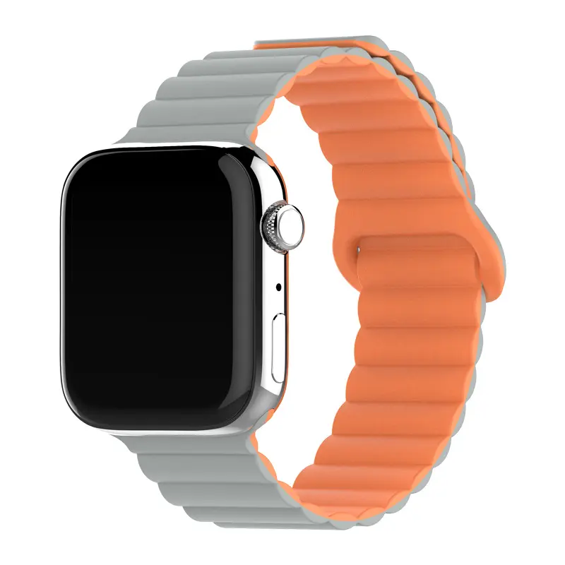 Stone lotus blue with orange