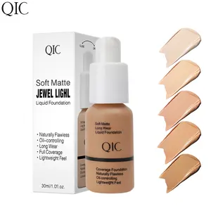 Moisturizing Liquid Foundation Concealer – Flawless Full Coverage Makeup Base, Lightweight Cream Foundation for Natural Radiant Finish, Perfect for Everyday Use
