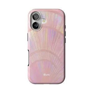 Blunt Perla iPhone Case for iPhone 17 16 15 14 13 12 11 Pro Max XR XS Max X 8 Plus, Iridescent Pearl Shell Aesthetic Protective Cover
