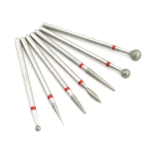 7 Pieces Nail Drill Bit Set Electric Cuticle Cleaner Nail Supplies