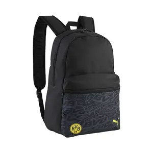PUMA Mens Bvb Culture Backpack Travel Casual - Black