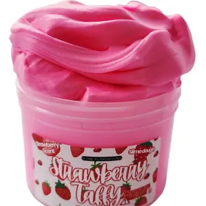 Strawberry Taffy Butter Slimedough
