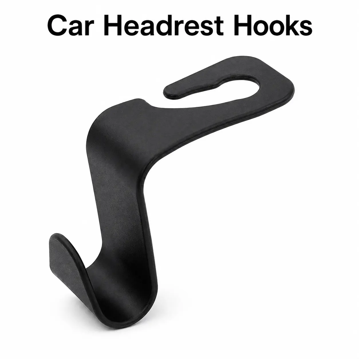 4 Pack Car Headrest Hooks - Car Interior Stowing Backseat Holders, Tool-Free Install Bag Accessories for Shopping Bags, Handbags, Jackets, Holds Umbrellas for Rainy Commutes, Auto Interior Storage , Organizes Items,#TikTokBackToSchool