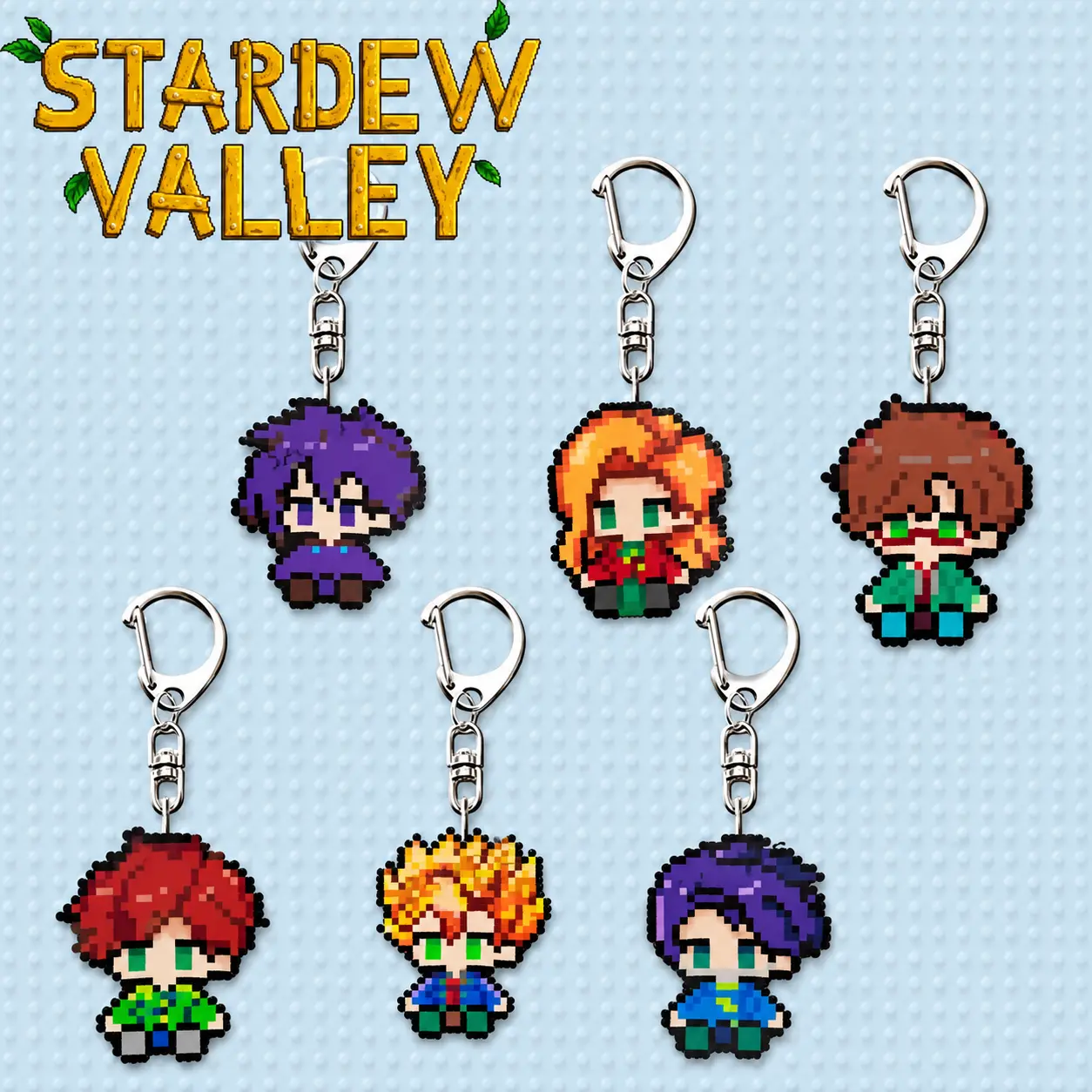Game Stardew Valley Acrylic Keychain, Great For Daily Use Or As Thoughtful Little Gifts For Your Friends And Yourself