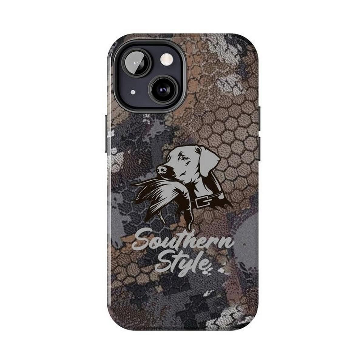 Old School Southern Style Deer Duck Fish Camo Phone Case, Sitka Camouflage Redneck Duck, Georgia Cotton, Coquette Bow, God Is Greater Aesthetic Suitable for iPhone 17-11 Pro Max/Plus