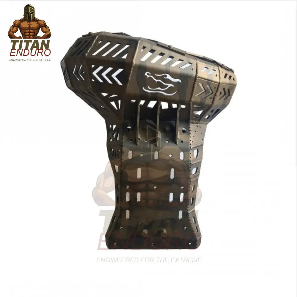 Mitigator Skid Plate (Bash Plate) With Pipe Guard Fits Ktm(XC-SX-XC-EXC-XC-W) 2019-2023 Husqvarna (TX/TX ) 2019-2023 Gasgas (EC ) 2021-2023