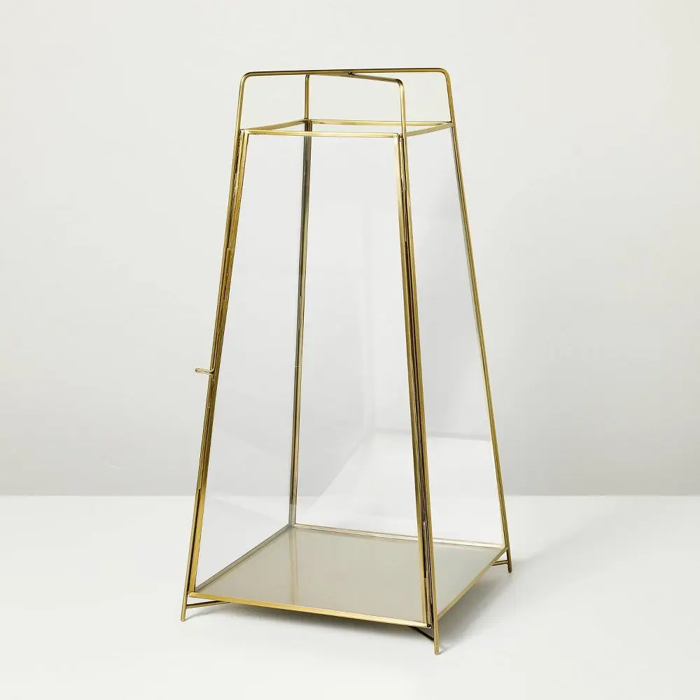 20" Brass Finish Lantern Large - Hearth & Hand with Magnolia
