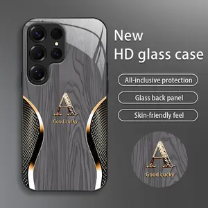 Suitable for [Galaxy S25 Ultra] Brand new premium phone case, drop-proof and fingerprint-resistant，sophisticated and minimalist design, with 26 English letters to choose from YM99