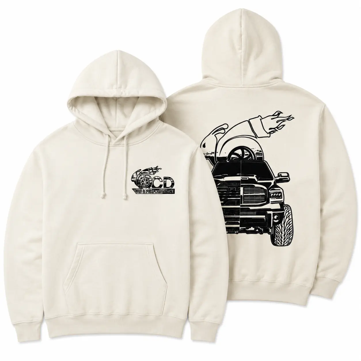 White 3G/6G Hoodie