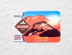 National Park Pass Sleeve - Joshua Tree