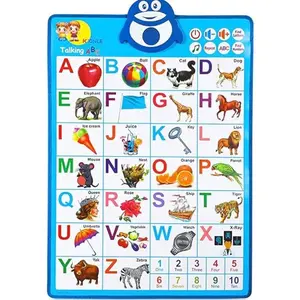 Talking Alphabet Wall Chart, Interactive Alphabet Wall Chart, Early Education For Boys & Girls Age 3+, Alphabet Learning Chart