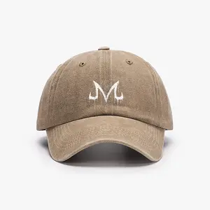 Dragon Ball DBZ Unisex Street Baseball Cap 80s 90s Pattern Anime Hat Men Gift Snapback Fitted Vintage Denim Fabric Iconic Logo Heat Transfer Print Green Dragon Ball Detail Outdoorfun