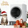 Dreamcat Smart Low-Noise 80L Automatic Self-Cleaning Cat Litter Box - Trash Bags Included, Remote Op., Washable Parts, Infrared Safety, APP Control, Easy Setup, Odor Free, Multi-Cat Use, Check Status Anywhere, Automatic Litterbox