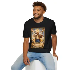 Chuck Norris Angel Portrait T-Shirt | Walker Heaven Ranger Graphic Tee In Loving Memory