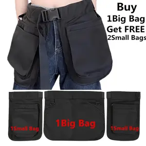 Fashionable Waist Bag With Multiple Large Pockets, Perfect For Fishing, Gardening, Outdoor Shooting Activities, Travel, And Daily Work