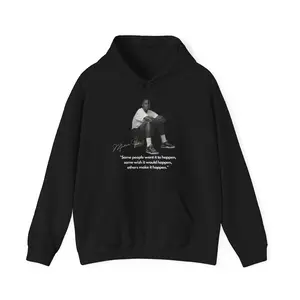 Michael Jordan Motivational Quote Hoodie, Unisex Sizing Hoodie, Athlete Hoodie, Casual Hoodie, Street Style Hoodie