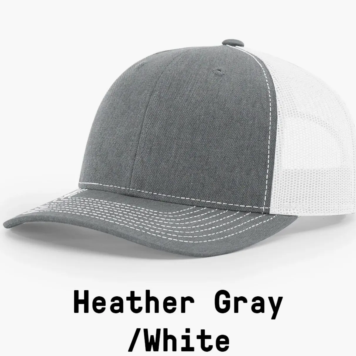 Heather Grey White