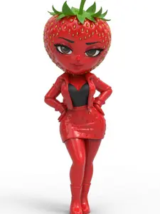 AI FRUIT DRAMA PRODUCE POSSE- Freefall Studio AI Fruit Drama Produce Posse 3D-Printed Characters for TikTok Shop Exclusive