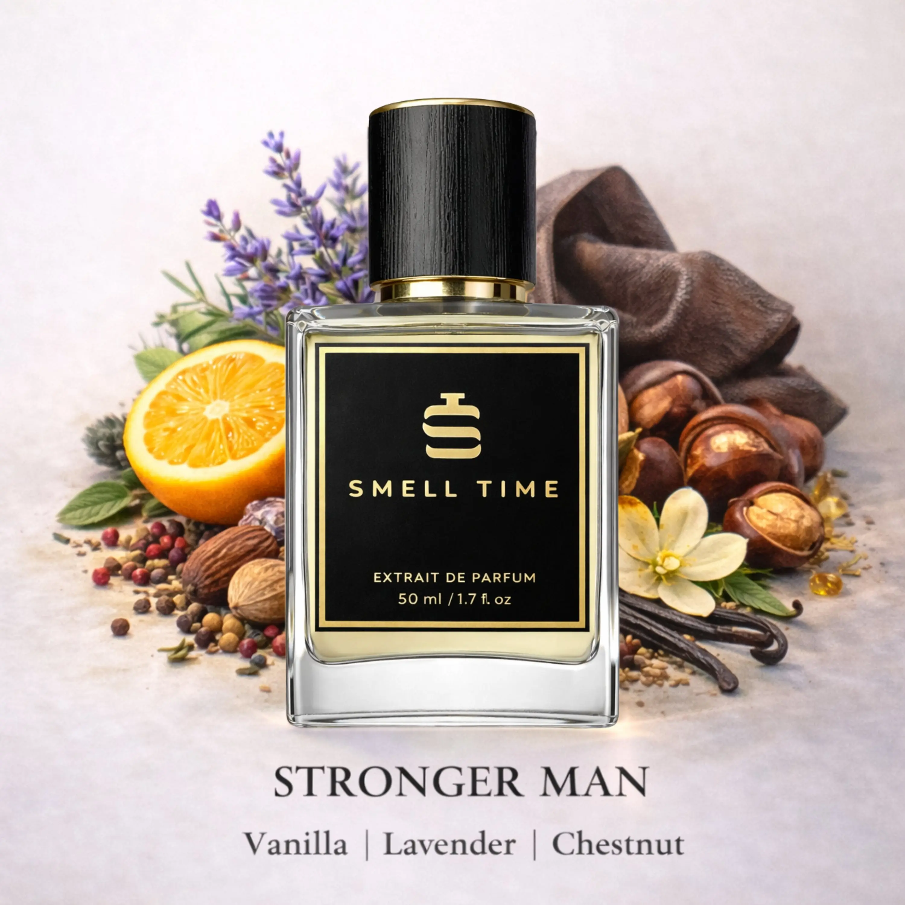 Stronger Man – Sweet Spicy Vanilla Extrait de Parfum For Men