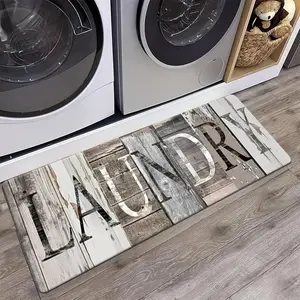 Laundry Room Long Carpet,  Suitable for Laundry Room, Corridor, Bedroom, Kitchen, Bathroom Multi-area Decorative Floor Mat
