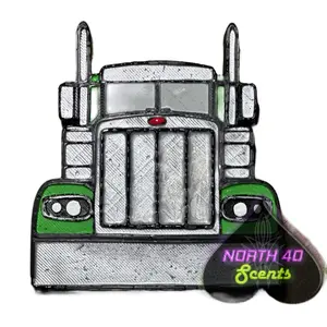 Peterbilt 389 (large size) Hanger Freshener Car Fragrance -  Design for Lockers Cars Semi Trucks Cubicles