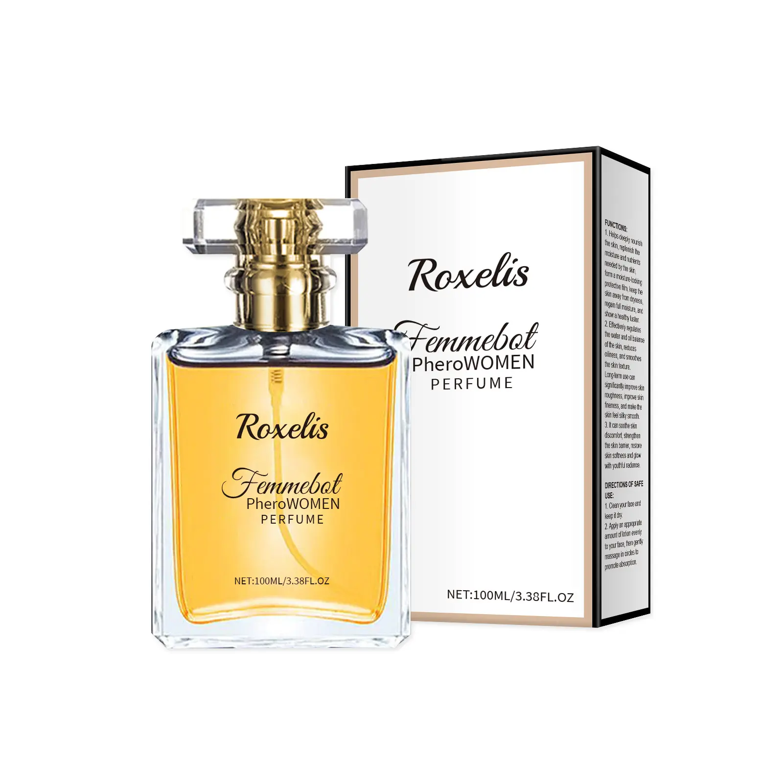 Women's Ylang Orange Perfume Spray - Elegant Fresh Scent, Portable Design, Perfect for Couple Dating