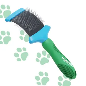 Doggiez Dual Sided Flexible Slicker Brush Dogs & Cats For All Coats