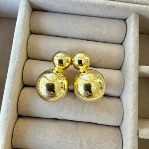 Silver Balines Earrings