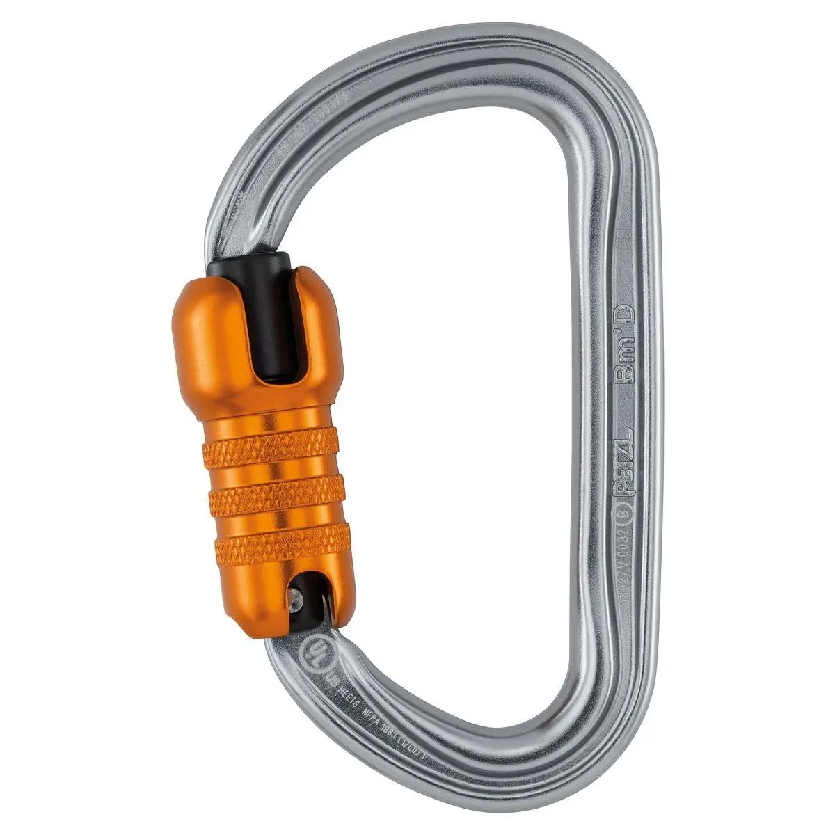 Petzl Bm'D Asymmetrical High-Strength Carabiner Petzl Bm'D Asymmetrical High-Strength Carabiner
