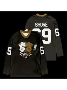 Shoresy Shore 69 Sudbury Blueberry Bulldog Long Sleeve Shirt Shirt Men's and Women's Sportswear Athletic Style Football Shirt Y2k Top Athletic Apparel