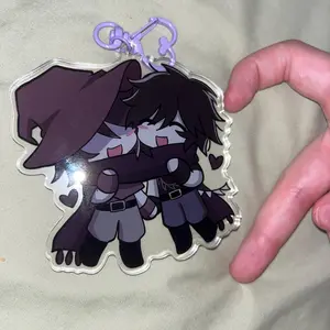 Azuretime Forsaken Keychains, Azure and Two-Time Acrylic Charms, Cute, Durable, And Perfect For Bags, Keys, Or Gifts. Great For Daily Use Or As Thoughtful Little Gifts For Your Friends And Yourself.