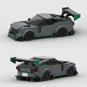 365pcs Moc Building Block Car Model Set, Stem Educational Creative Toy, Adult DIY Assembly Kit, Perfect Gift for Birthday Christmas, Building Block Sets, Moc Blocks Set