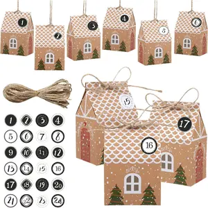 Advent Calendar 2025 for Kids Adults Teens, Christmas Decorations with 24 Drawers - 24 Days of Christmas Countdown Boxes, Gifts for Girls Boys Kids Teens Toddlers