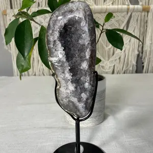 Amethyst on stand