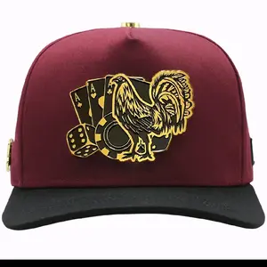 FERRETI HATS PREMIUM FT86 Los 3 Vicios Baseball Cap for Men