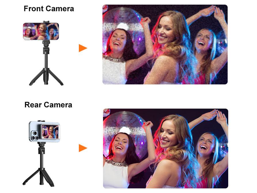 Phone Vlog Screen – Record Yourself with Back Camera (Wireless Selfie Monitor)