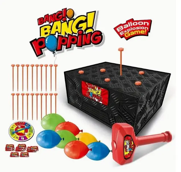 【Valentine's Day gifts】Festival Gathering Toy, Multiplayer Stimulating Board Game, Blow Up Balloon Game, Tricky Decompressing Interactive Game