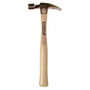 212 MAIN Smooth Face Ripping Hammer, 10 Oz, 9in. Wooden Grip Little Pro Hammer with Replacement Handle