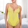 Popilush Lace Bodysuit Deep V Neck Sleeveless Shapewear Seamless Tummy Control Comfort SohoChic Gift for Her Going Out Concert Party