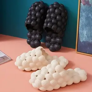 (New)Unisex Slip-On Bubble Slides Comfy Bubble Slipper Flipflop Footwear