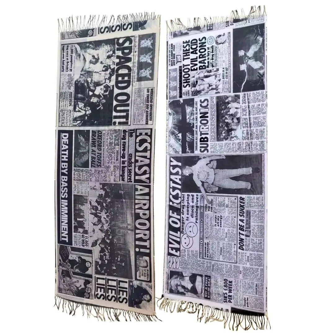 "Breaking News" - REVERSIBLE PASHMINA