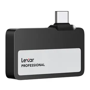 Lexar 2TB Professional Go USB 3.2 Gen 2 Type-C Portable SSD (Black)